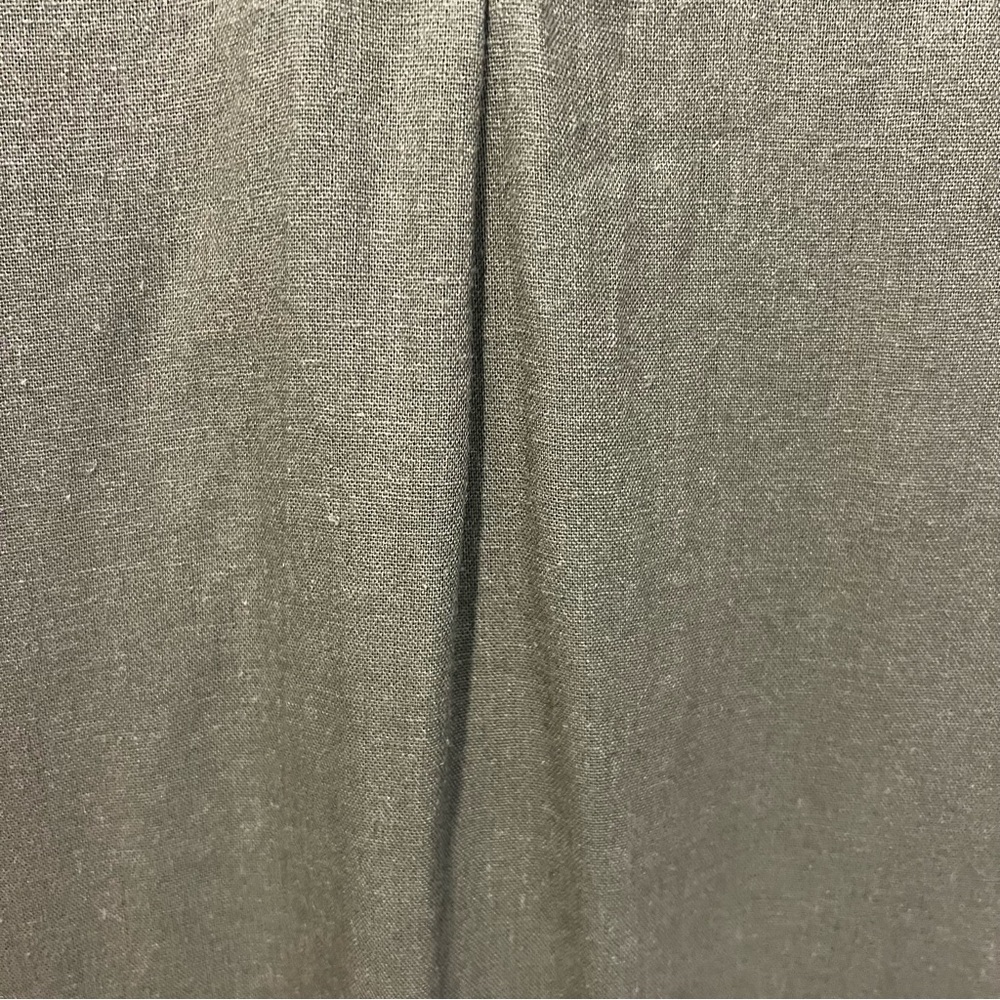 Old Navy Matcha Green Linen Blend Shirt Shift Dress size small - Picture 10 of 13